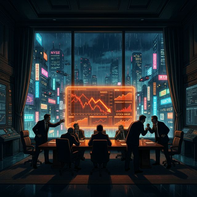 Burger Tycoon Boardroom Scene